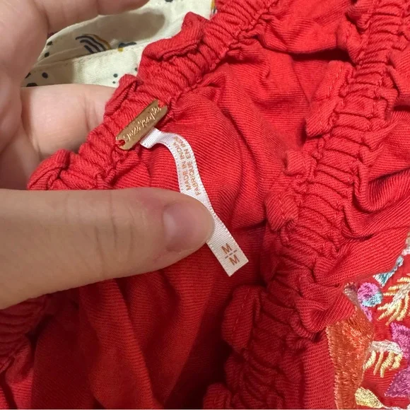 Free People Fleur du Jour Embroidered Mini Dress - Picture 4 of 7